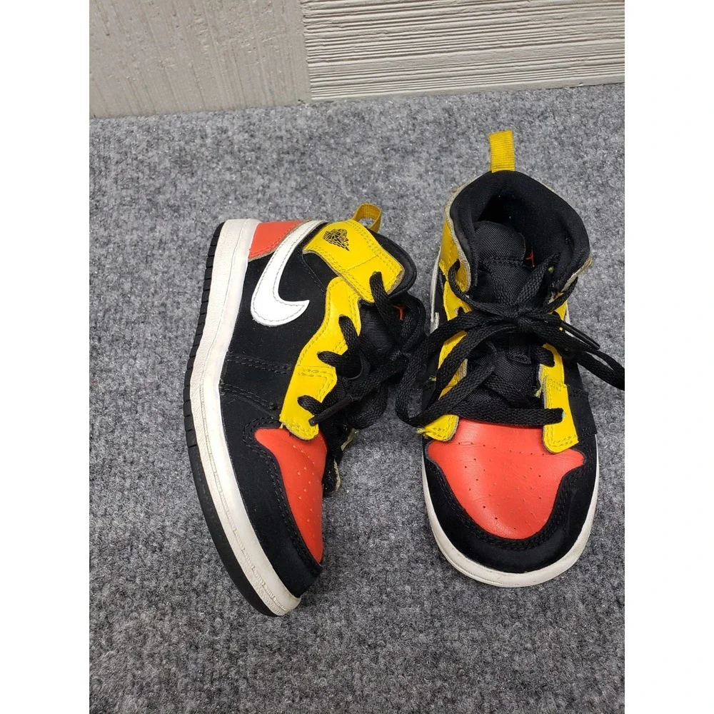 Nike Air Jordan Toddler Sneakers 9C Multicolor Lace Up Round Toe Comfort Casual